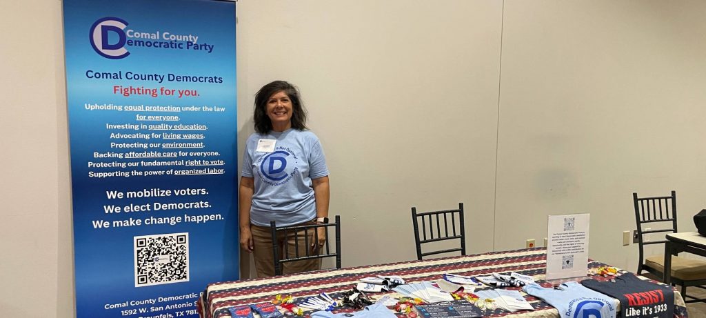 Irma Democratic Party Booth