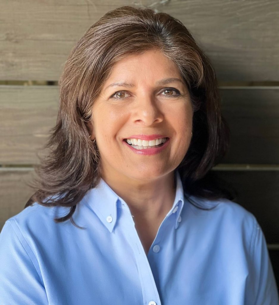 Irma Headshot Blue Shirt